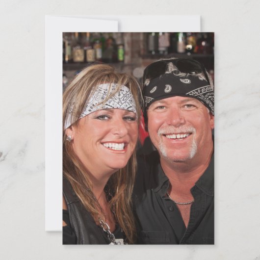 Jubiläum der Motorradmechanik Einladung (Rückseite)