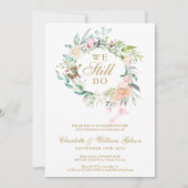 Jubiläum der Neugestaltung der Blumengarten Einladung (Vorderseite)