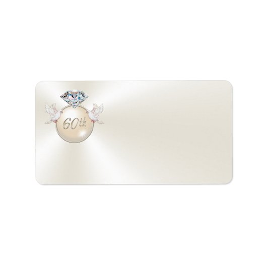 Jubiläum der Personalisierten Adresslisten Adressaufkleber (Vorne)