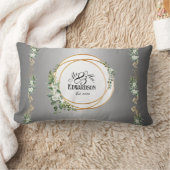 Jubiläum der romantischen Goldenen Ringe Lendenkissen (Decke)