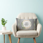 Jubiläum der romantischen Goldenen Ringe Lendenkissen (Stuhl )