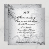 Jubiläum der Silberschwalbe Einladung (Vorne/Hinten)