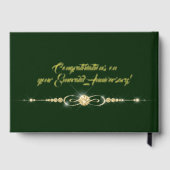 Jubiläum der Waldgrüne Goldfräse Gästebuch (Rückseite)