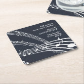 Jubiläum des 20. Jahrhunderts Rechteckiger Pappuntersetzer (angewinkelt)