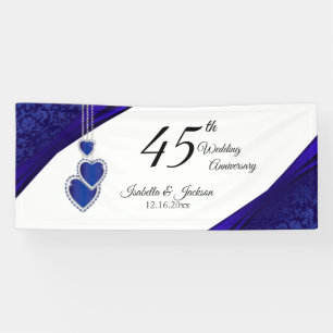 Jubiläum des 45./65. Saphire Banner