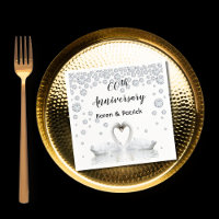 Jubiläum des 60. Karo-Hochzeitstages Liebe der wei