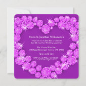 Jubiläum des 6. Fotos Einladung (Rückseite)