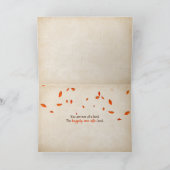 Jubiläum des Herbstskarekruts Karte (Innenseite)