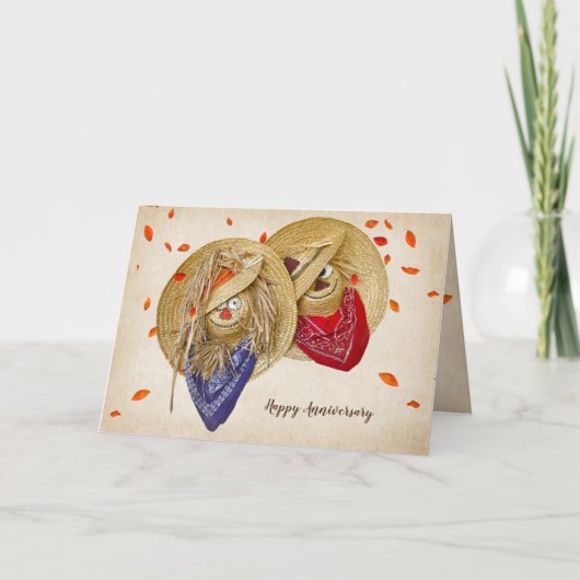 Jubiläum des Herbstskarekruts Karte (Vorderseite)