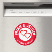 Jubiläum des personalisierten Circle Magnet (In Situ (Geschirrspüler))