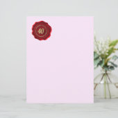 Jubiläum des Rotwinks-Siegels (Stehend Vorderseite)