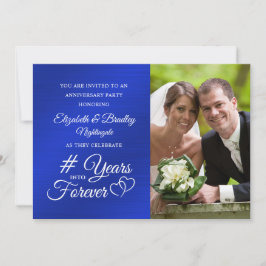 Jubiläum des Saphir-Jubiläums Hört JAHRE IN DEN FU Einladung