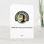 Jubiläum des Sonnengottes: Liebe Karte (Rückseite)