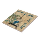 Jubiläum des Vogelkäfig-Holzkörnbaums Fliese (Seite)