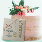 Jubiläum des Vogelkäfig-Holzkörnbaums Fliese