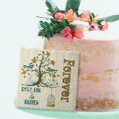 Jubiläum des Vogelkäfig-Holzkörnbaums Fliese