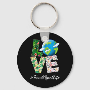 Jubiläum des World Earth Day Agent Liebe Schlüsselanhänger