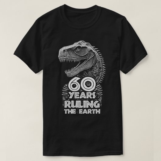 Jubiläum Dinosaurier liebt Geburtstag T-Shirt (Design vorne)