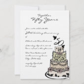 Jubiläum Einladung (Vorderseite)