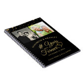 Jubiläum Elegante Jahre ins Gästebuch FOREVER Notizblock (Rechte Seite)