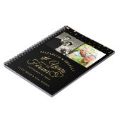 Jubiläum Elegante Jahre ins Gästebuch FOREVER Notizblock (Linke Seite)