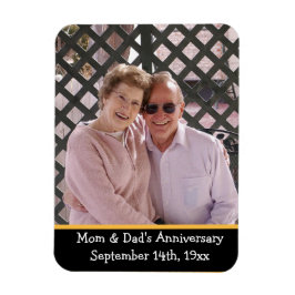 Jubiläum Erinnerung Foto Magnet