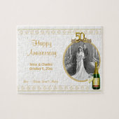 Jubiläum Feier Individuelles Foto Puzzle (Horizontal)