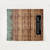 Jubiläum-Foto für Schneewald und Wald Wandteppich (Vorderseite (Horizontal))