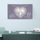 Jubiläum-Foto-Herzbanner Banner (Messeveranstaltung)