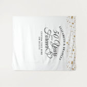 Jubiläum Foto Hintergrund 50 Jahre in ewig Wandteppich (Vorderseite (Horizontal))