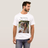 Jubiläum Foto Modern T-Shirt (Vorne ganz)
