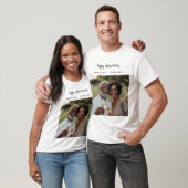 Jubiläum Foto Modern T-Shirt (Unisex)