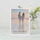 Jubiläum Foto Moderne stilvolle Husband Ehefrau Ca (Stehend Vorderseite)