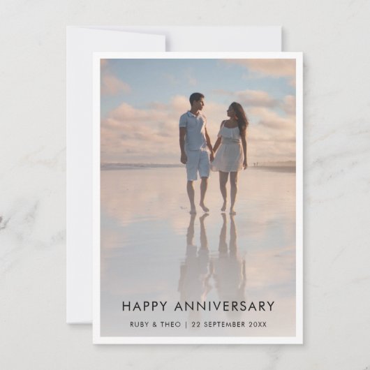 Jubiläum Foto Moderne stilvolle Husband Ehefrau Ca (Vorderseite)