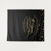 Jubiläum Foto Op Hintergrund Jahre in ewig Wandteppich (Vorderseite (Horizontal))