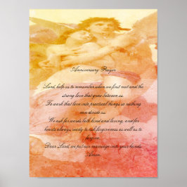 Jubiläum Gebet mit Engeln Poster