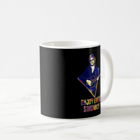 Jubiläum Geschenk Warren Art Zevon Geschenke für M Kaffeetasse (VorderseiteRechts)