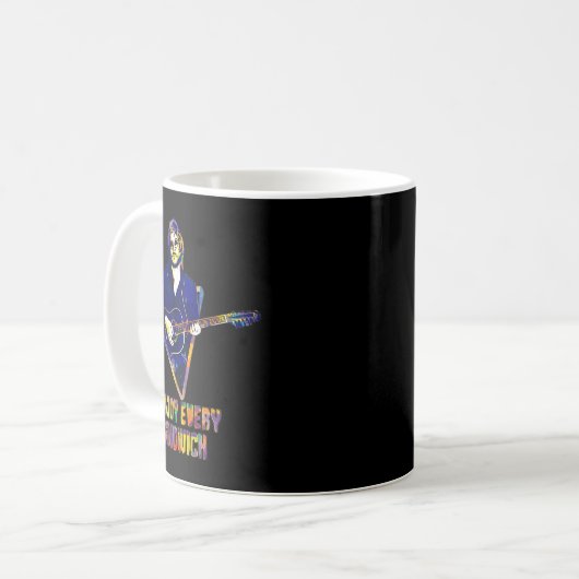 Jubiläum Geschenk Warren Art Zevon Geschenke für M Kaffeetasse (Vorderseite Links)