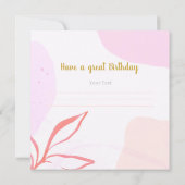 Jubiläum Gold rosa Marmor (Rückseite)