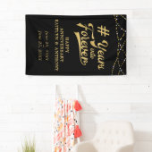 Jubiläum Gold String Lights JAHRE INTO FROVER Banner (Insitu)