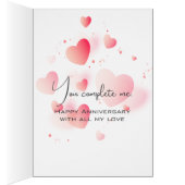 Jubiläum Heart Balloon Bouquet (Innen (Rechts))