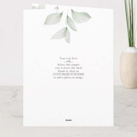 Jubiläum Herz geformt Foto Collage Grüne Karte (Rückseite)