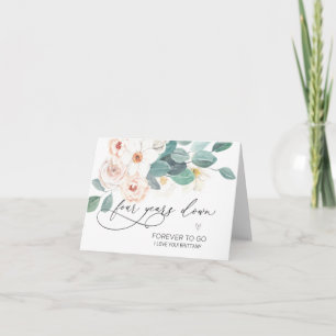 Jubiläum Hochzeit 4. Jubiläum Karte