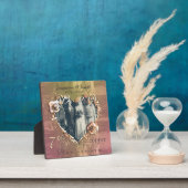 Jubiläum Hochzeit Coppery Rose Foto Fotoplatte (InSitu)