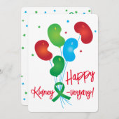 Jubiläum individuelle Party Einladung (Vorne/Hinten)