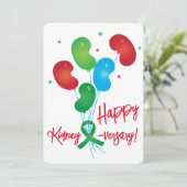 Jubiläum individuelle Party Einladung (Stehend Vorderseite)