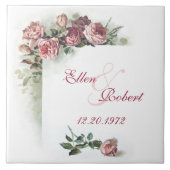 Jubiläum-Kachel Fliese (Vorderseite)