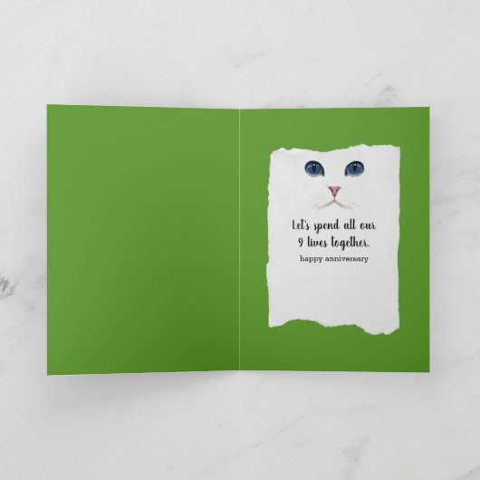 Jubiläum Karte (Innenseite)