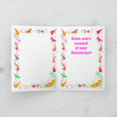 Jubiläum Karte (Innenseite)