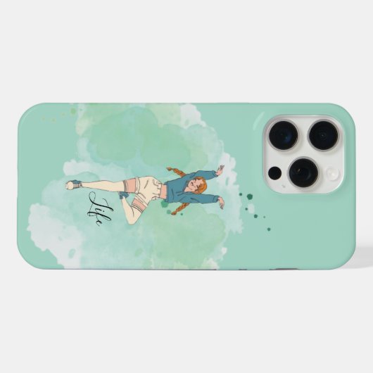 Jubiläum Life Dance iPhone Case 15 Hülle (Rückseite (Horizontal))